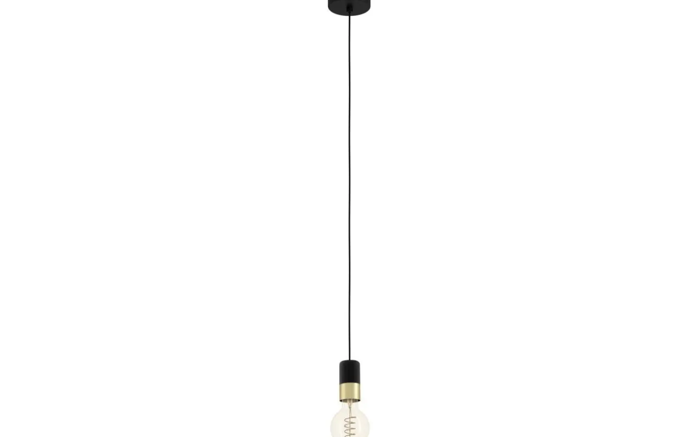 Calari Fönsterlampa 4,5cm Svart/Mässing