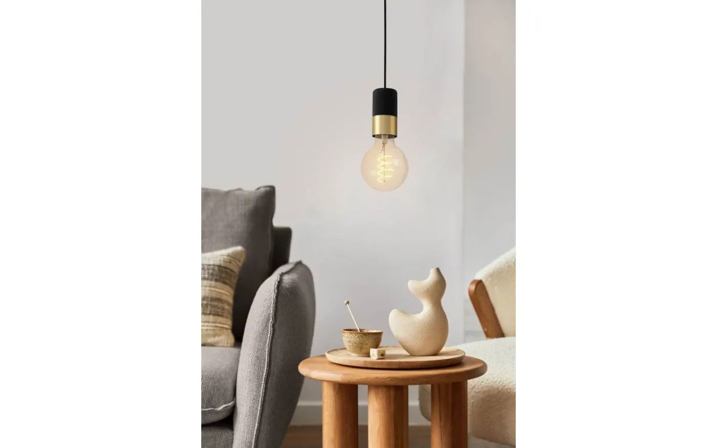 Calari Fönsterlampa 4,5cm Svart/Mässing