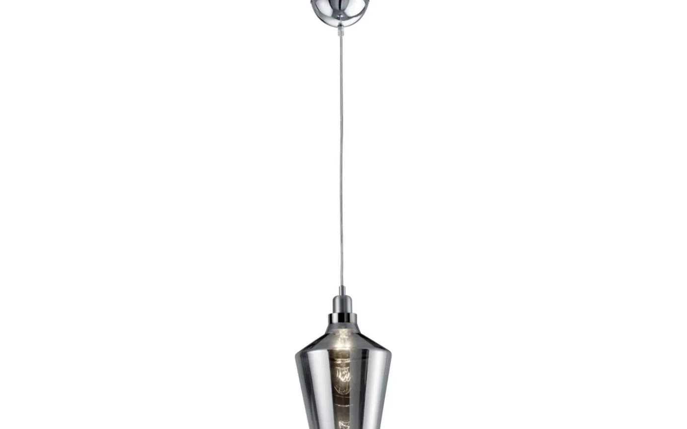 Calas Fönsterlampa 20cm rökfärgad