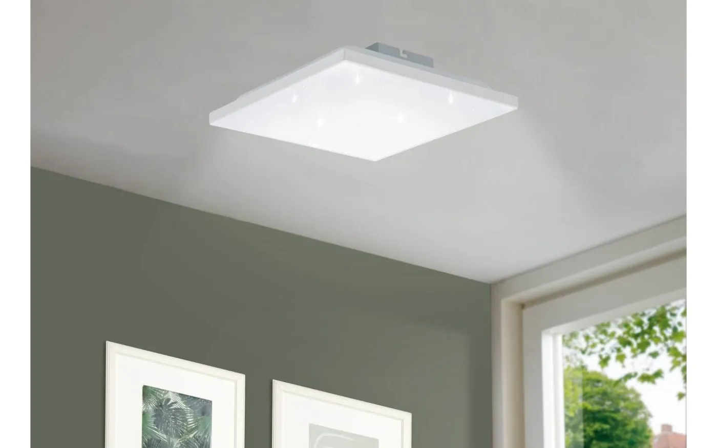 Calemar-S Plafond 29cm LED 4000K 8,5W Vit