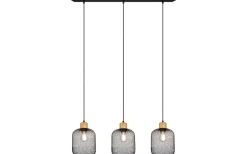 Calimero Takpendel 3-delad E27 mattsvart