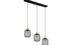 Calimero Takpendel 3-delad E27 mattsvart