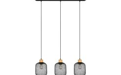 Calimero Takpendel 3-delad E27 mattsvart