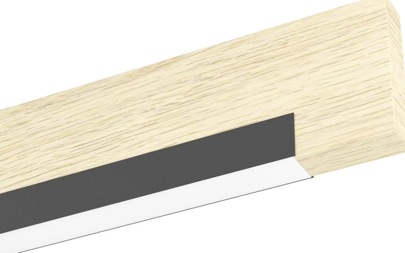 Camacho Plafond 94cm LED 3000K 20W Svart