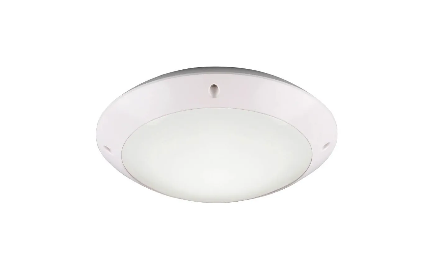 Camaro Plafond 26cm E27 matt vit IP54
