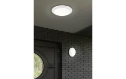 Camaro Plafond 26cm E27 matt vit IP54