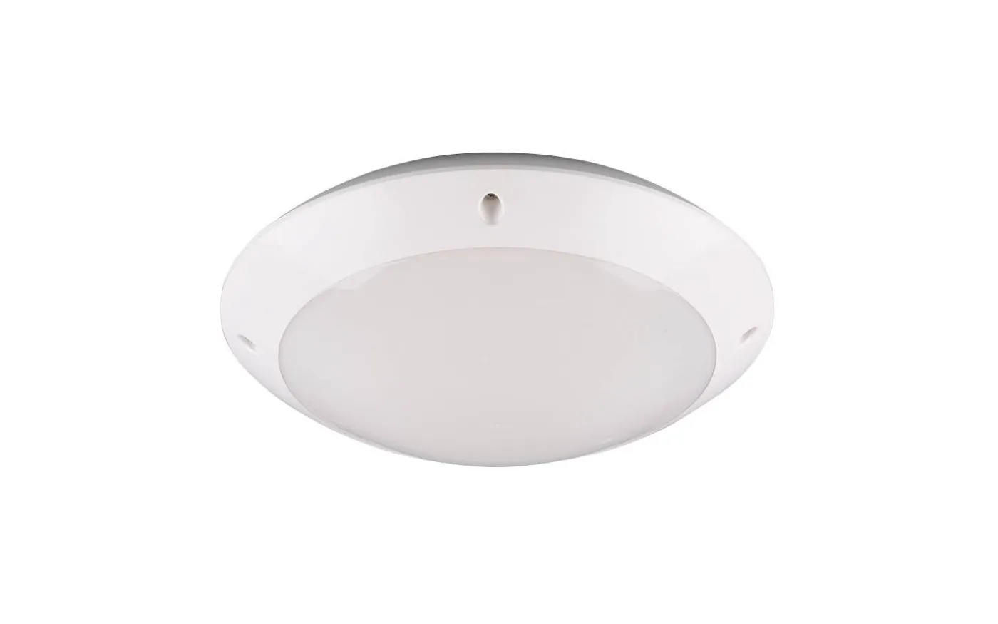 Camaro Plafond 26cm E27 matt vit IP54