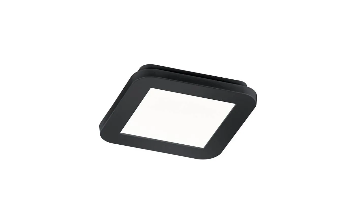 Camillus Plafond LED 17x17cm mattsvart IP44