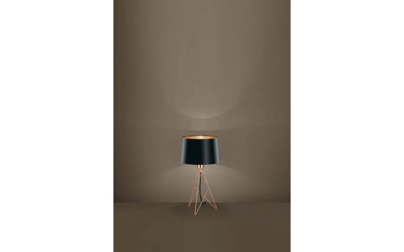 Camporale Bordslampa 56cm Koppar