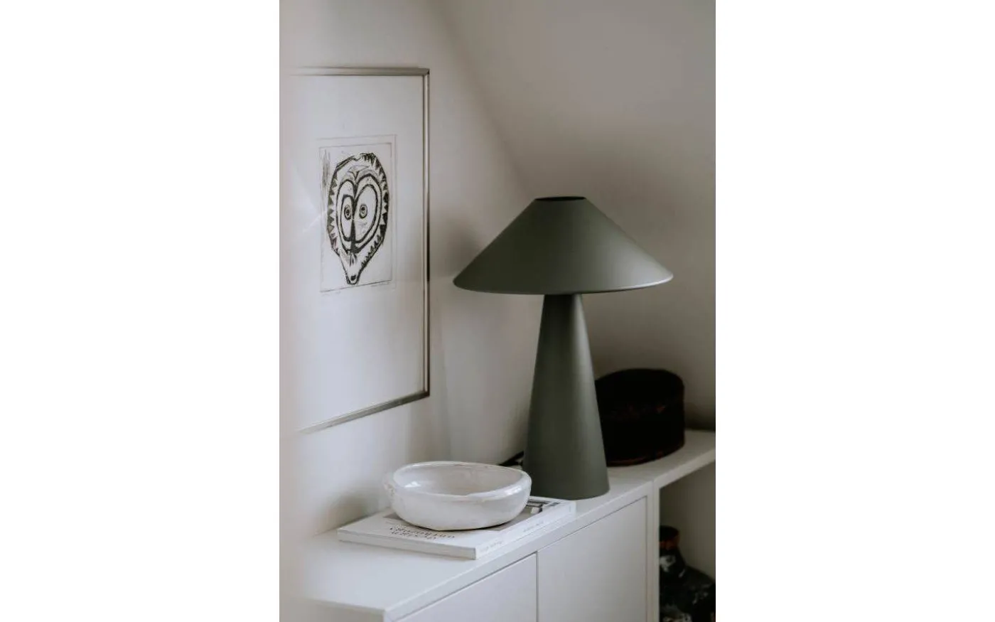 Cannes Bordslampa 40cm Grön