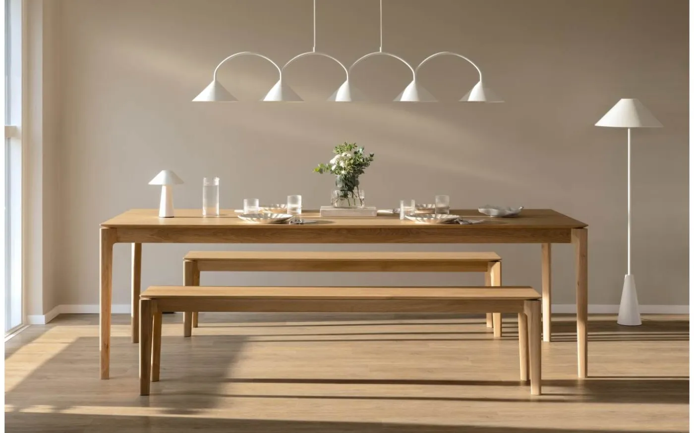 Cannes Golvlampa 140cm Vit