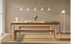 Cannes Golvlampa 140cm Vit