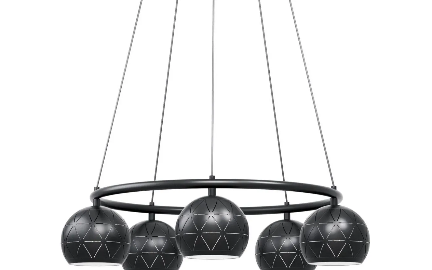 Cantallops Taklampa 69cm 5L Svart