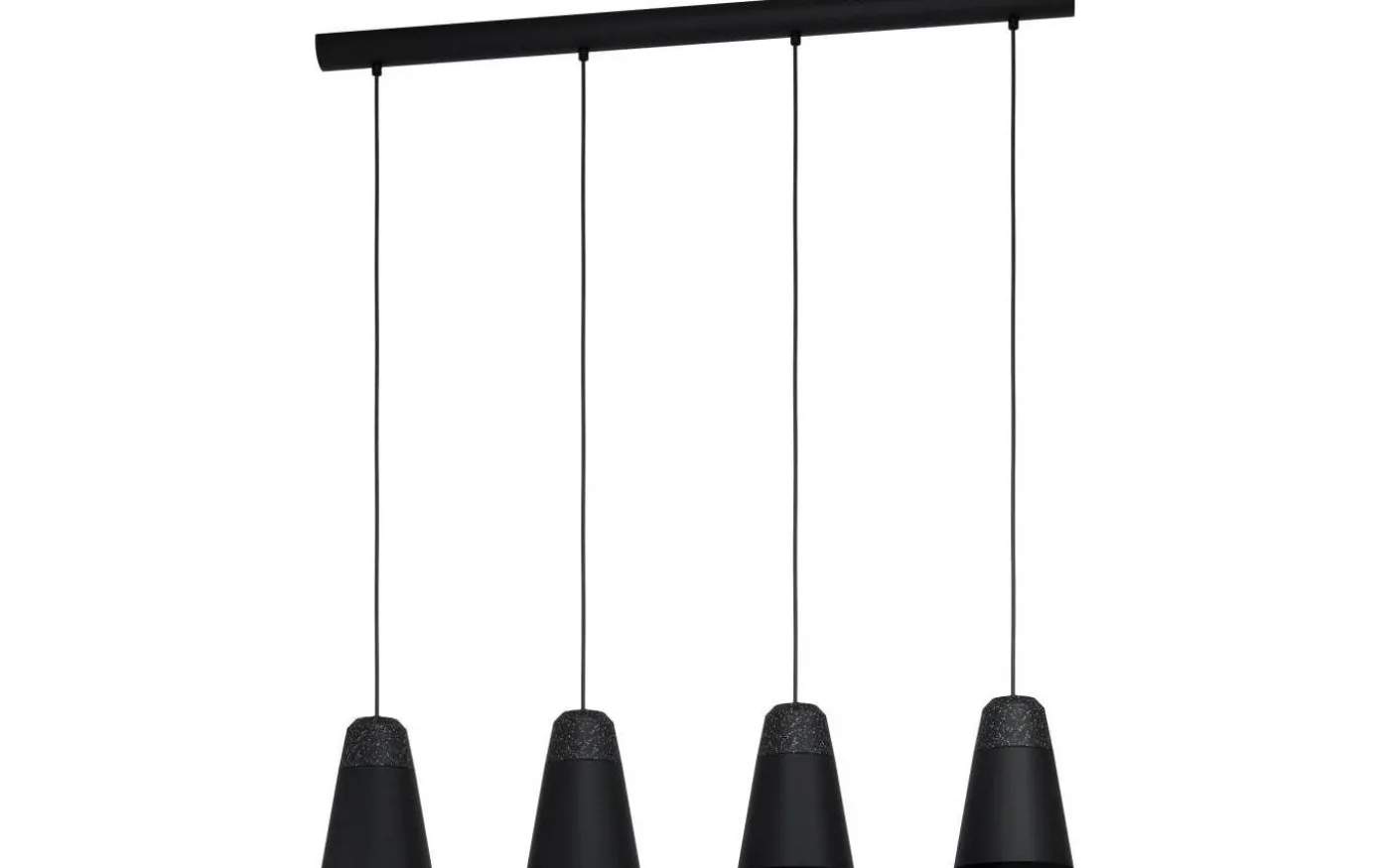 Canterras Taklampa 98cm 4L Svart