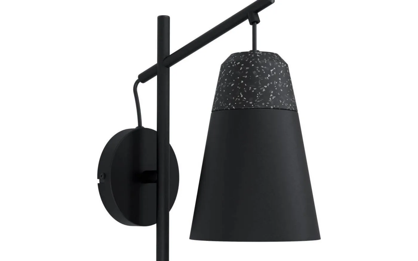 Canterras Vägglampa Svart