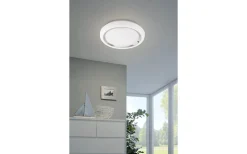 Capasso Plafond 34cm Eglo Connect LED 2700-6500K + RGB 17W Vit