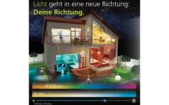 Capasso Plafond 34cm Eglo Connect LED 2700-6500K + RGB 17W Vit