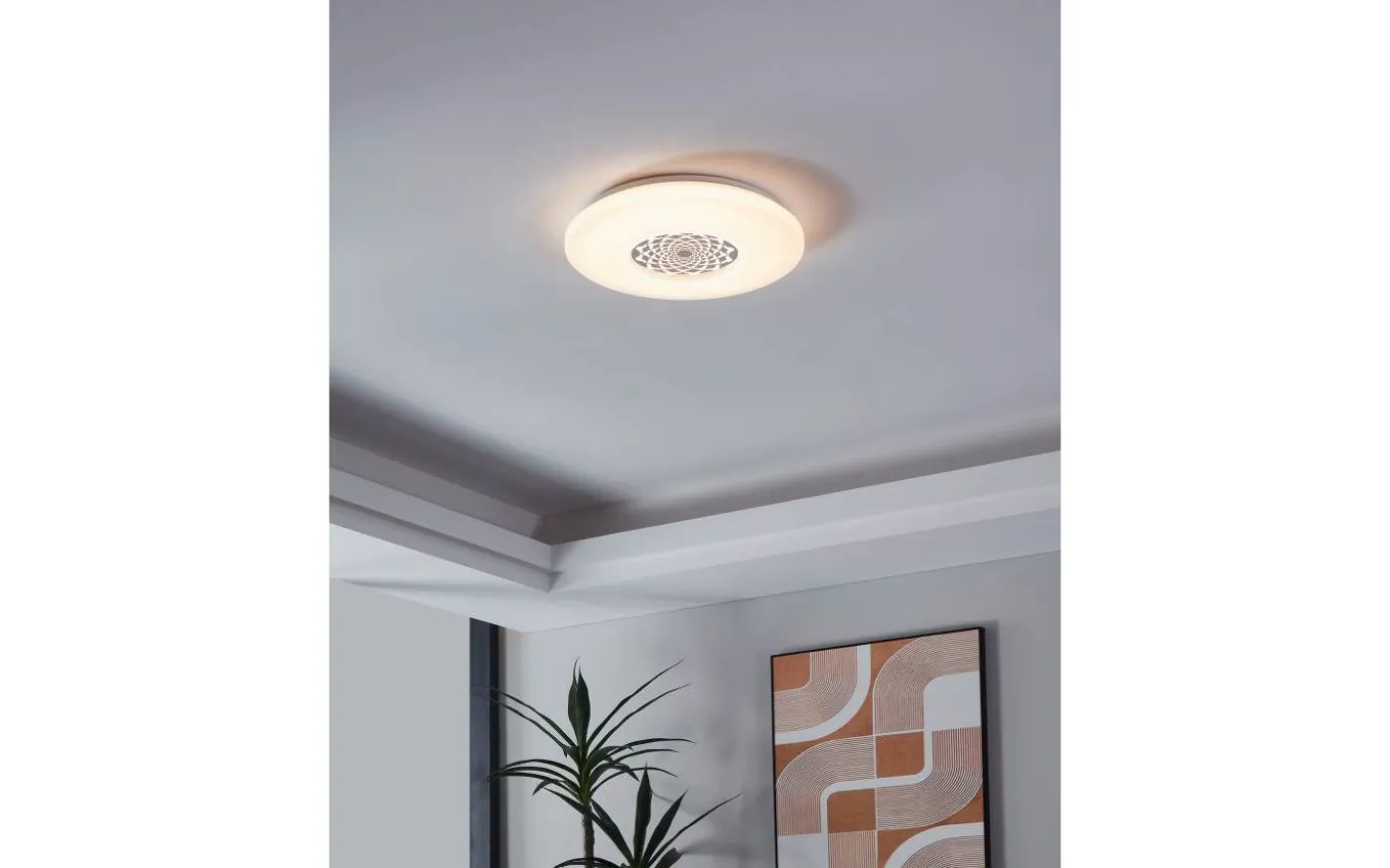 Capasso Plafond 40cm LED 3000K 20W Vit