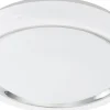 Capasso Plafond 34cm LED 3000K 18W Vit/Krom