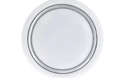 Capasso Plafond 34cm LED 3000K 18W Vit/Krom