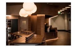 Capo Taklampa 30 cm Svart