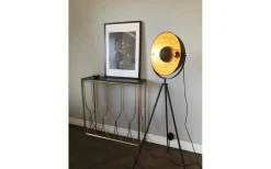 Captain mini Golvlampa 145cm Sandsvart