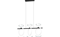 Caranacoa Taklampa 78cm LED 3000K 3x9W Svart