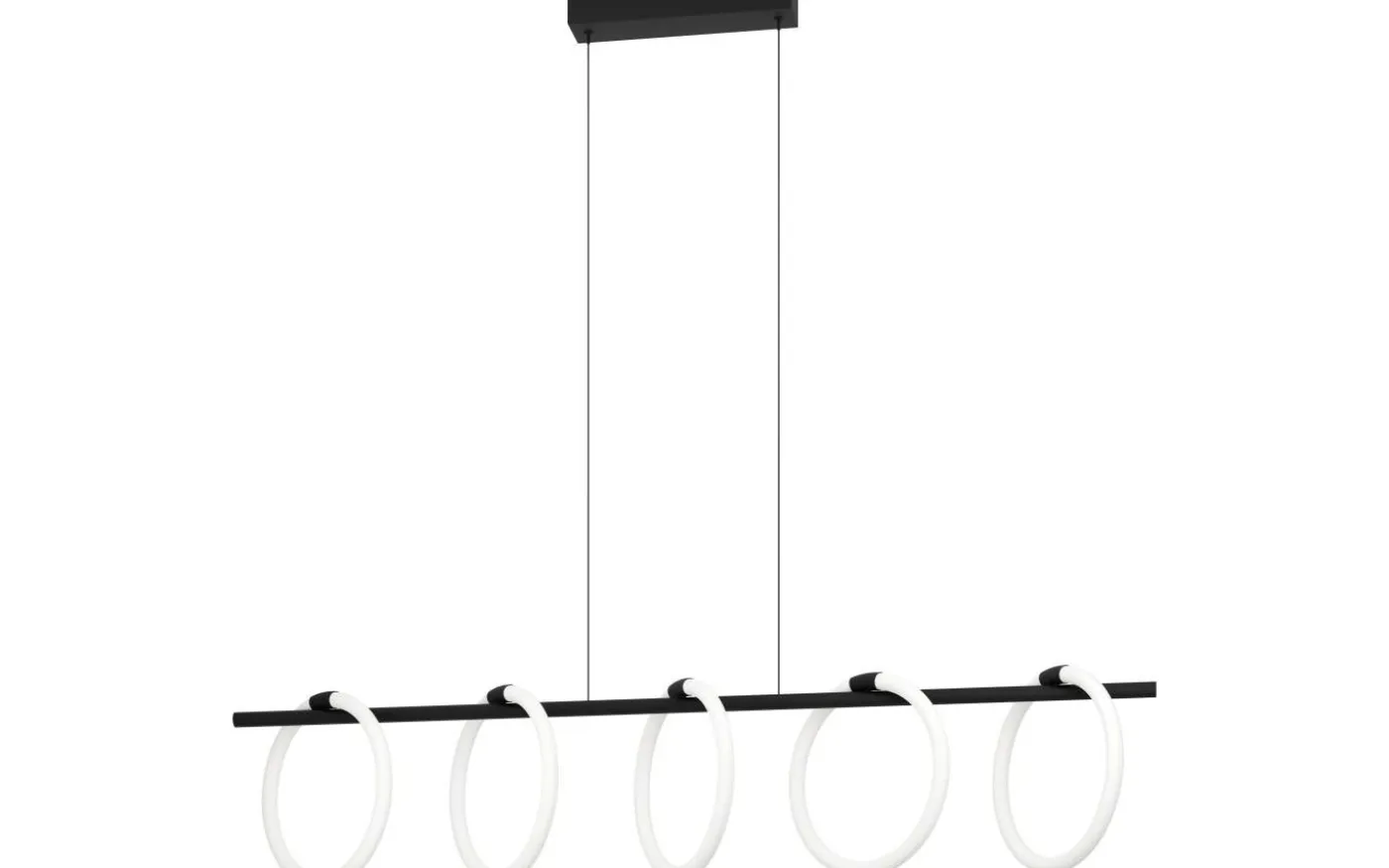 Caranacoa Taklampa 117cm LED 3000K 5x7W Svart