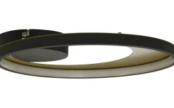 Carat Plafond/Vägglampa 36cm LED 15W 3000K Svart/Guld