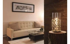 Cardigan Bordslampa 27cm Brun