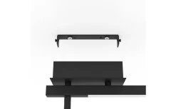 Cardillio 2 Takspotlight 23cm LED 3000K 3,2W + 2,2W Svart