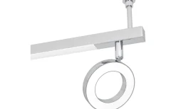 Cardillio Takspotlight 9cm LED 3000K 4x3,2W + 2x3,3W Krom