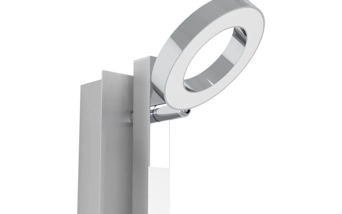 Cardillio Takspotlight 23cm LED 3000K 3,2W + 2,2W Krom