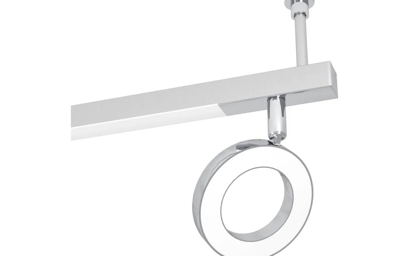 Cardillio Takspotlight 159cm LED 3000K 6x3,2W + 3x3,3W Krom