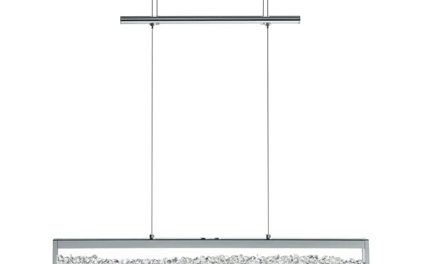 Cardito Hisslampa 70cm LED 2700-5000K 24W Krom/Kristall