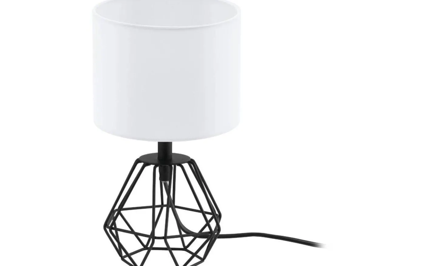 Carlton Bordslampa 31cm Vit/Svart