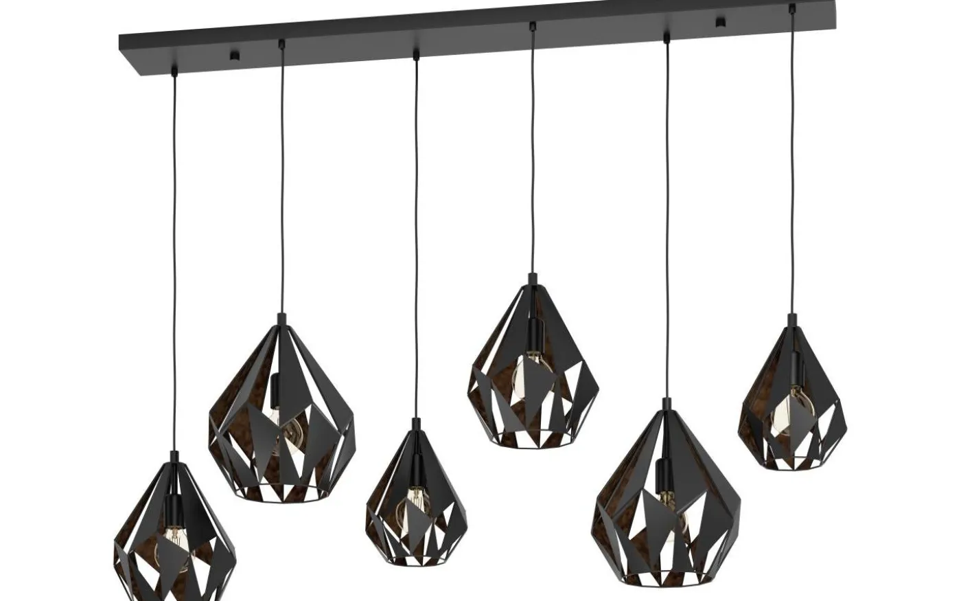 Carlton Taklampa 146cm Svart