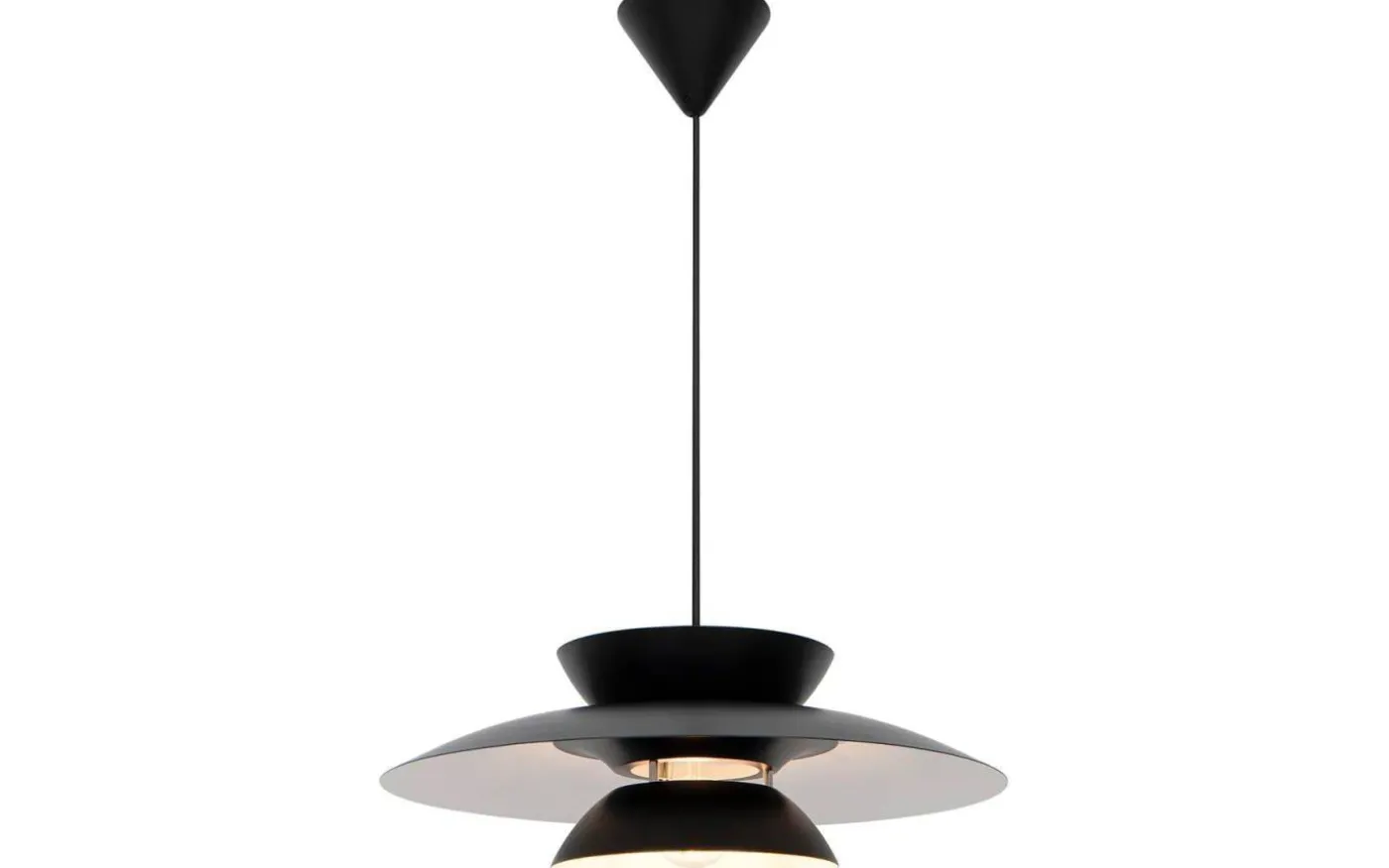 Carmen Taklampa Ø45cm Svart