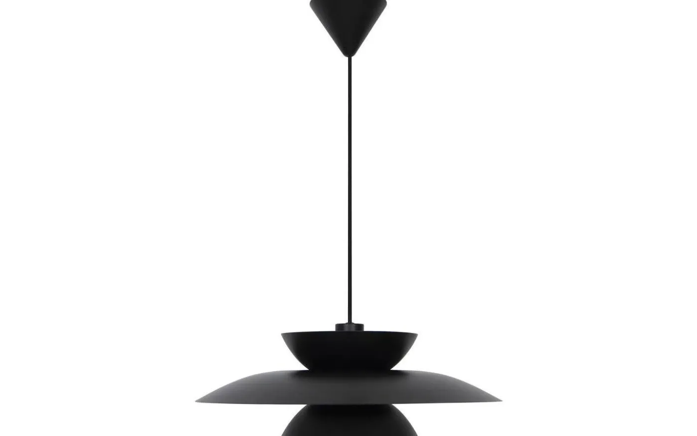 Carmen Taklampa Ø45cm Svart