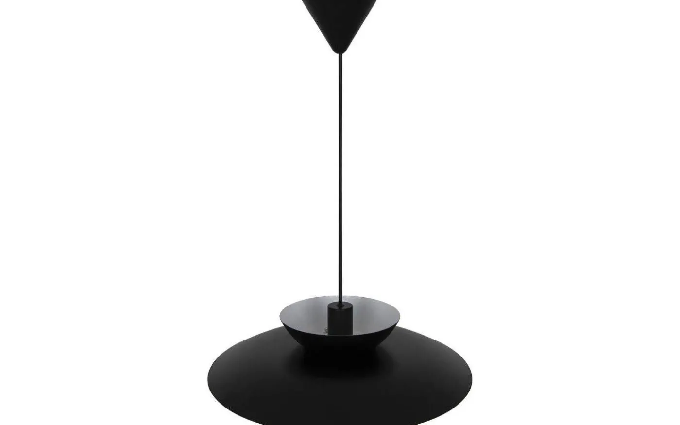 Carmen Taklampa Ø45cm Svart