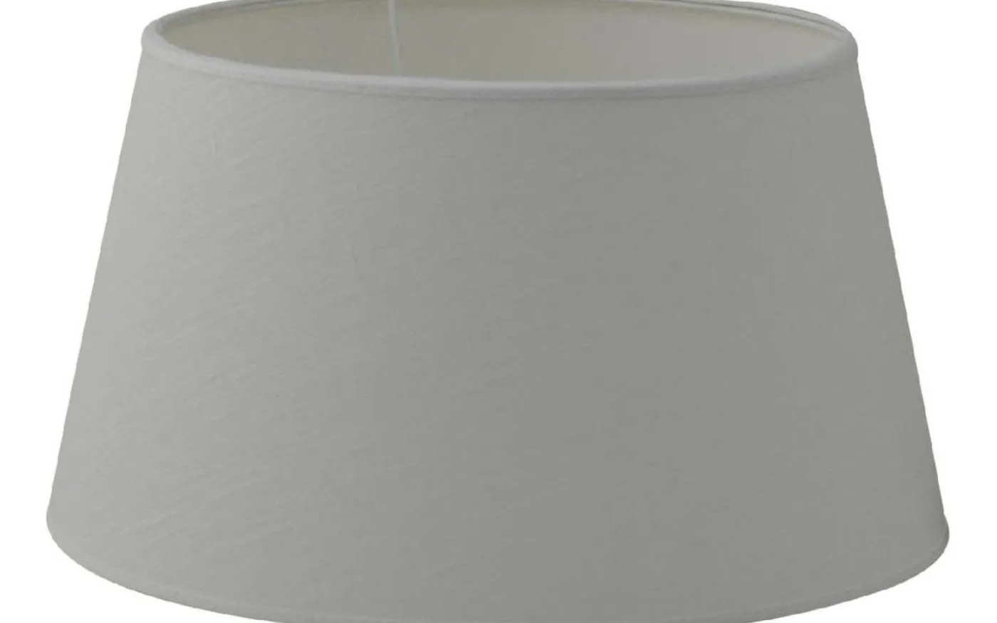 Carolin Lampskärm Låg Ø36cm Vit