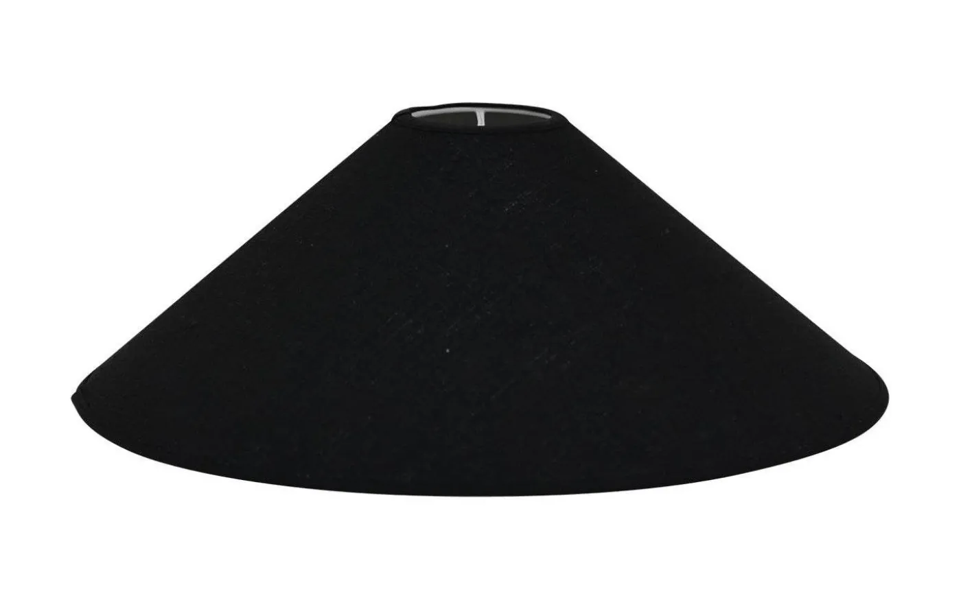 Carolin Låg Lampskärm Ø35cm Svart