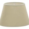 Carolin Oval Lampskärm 43cm Creme