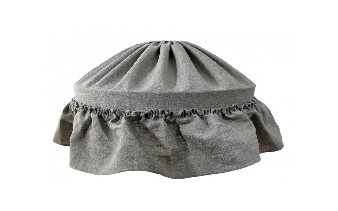 Carolin Takskärm Volang Ø50cm Linne Natur