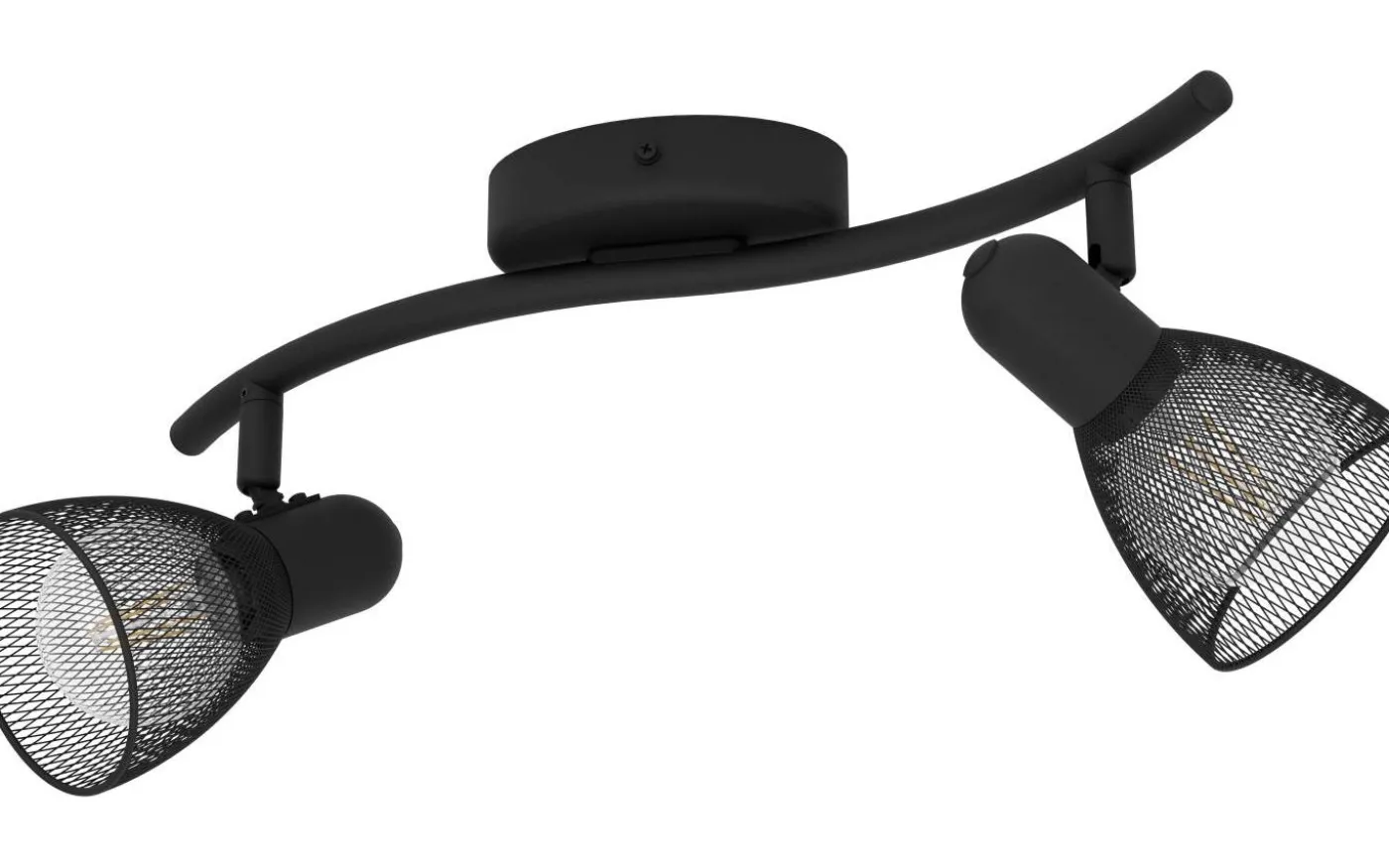 Carovigna Takspotlight 37cm Svart