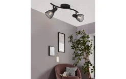 Carovigna Takspotlight 37cm Svart