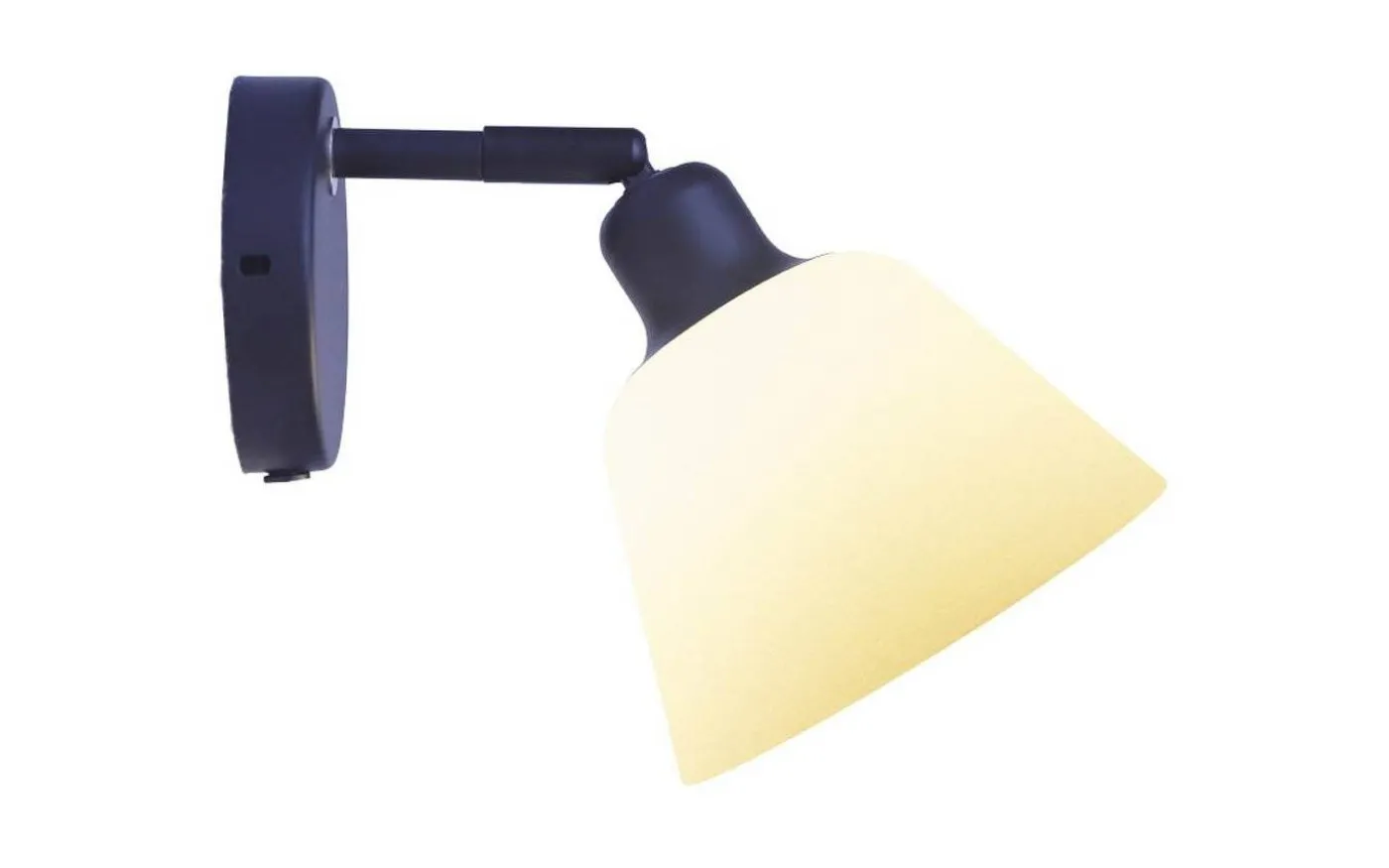 Carpenter Vägglampa Svart/Opal