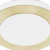 Carpi Plafond 30cm LED 3000K 11W Guld IP44