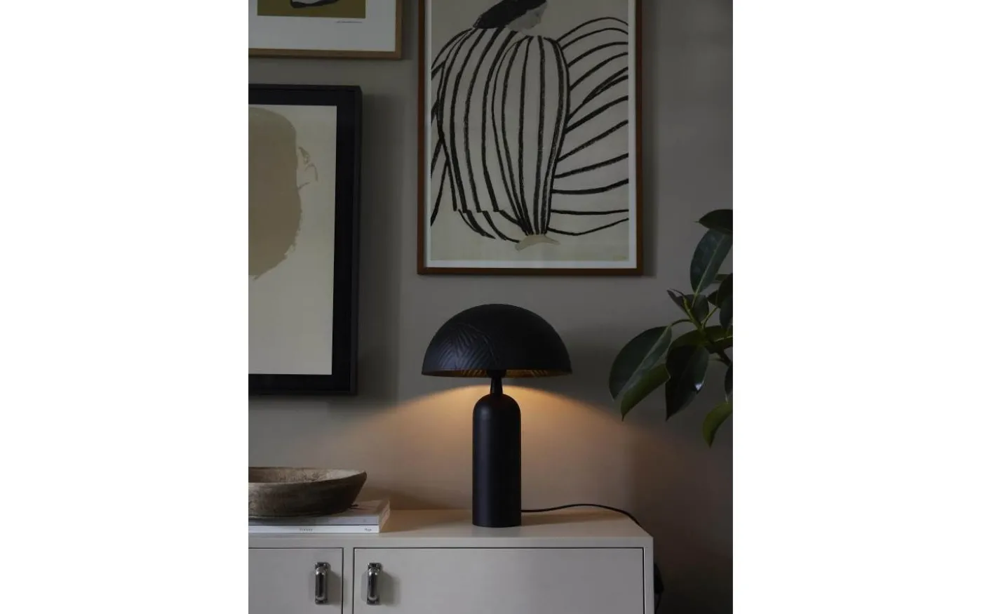 Carter Bordslampa 45cm Matt svart