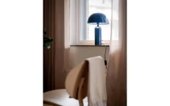 Carter Lampfot 35cm Blå